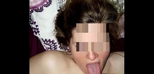  Hot teen facialized with huge load - She swallows it all - ENFJandINFP